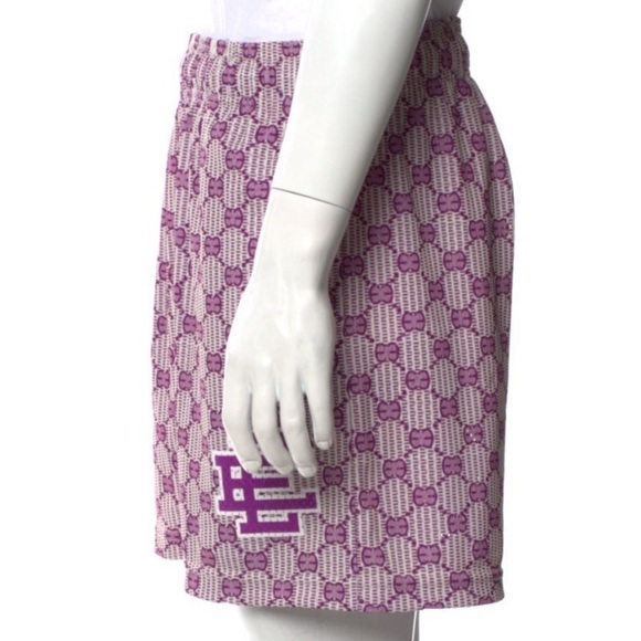 ERIC EMANUEL EE Graphic Print Athletic Basic Shorts Size: XS - Picture 3 of 4